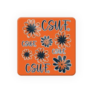 Spirit Ventura CSUF Flower Magnet